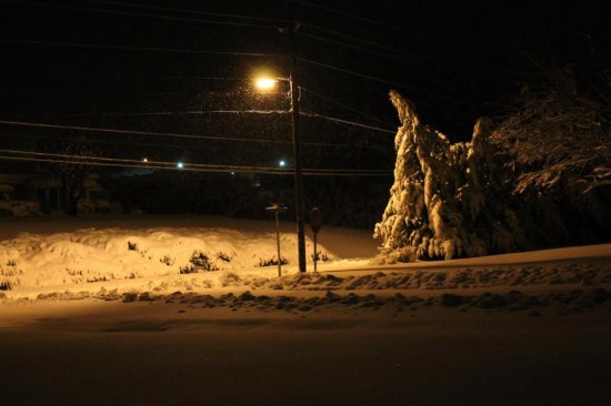 Jan17_10.5 inches in downtown Sparta in Alleghany. Photo2_Carolynn Choate