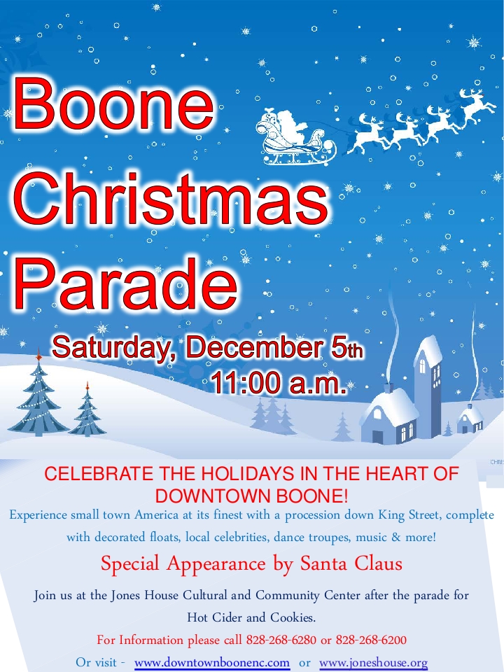 2015 Christmas Parade Poster