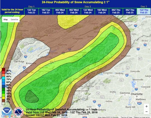 Thursday snow possible_Feb 22