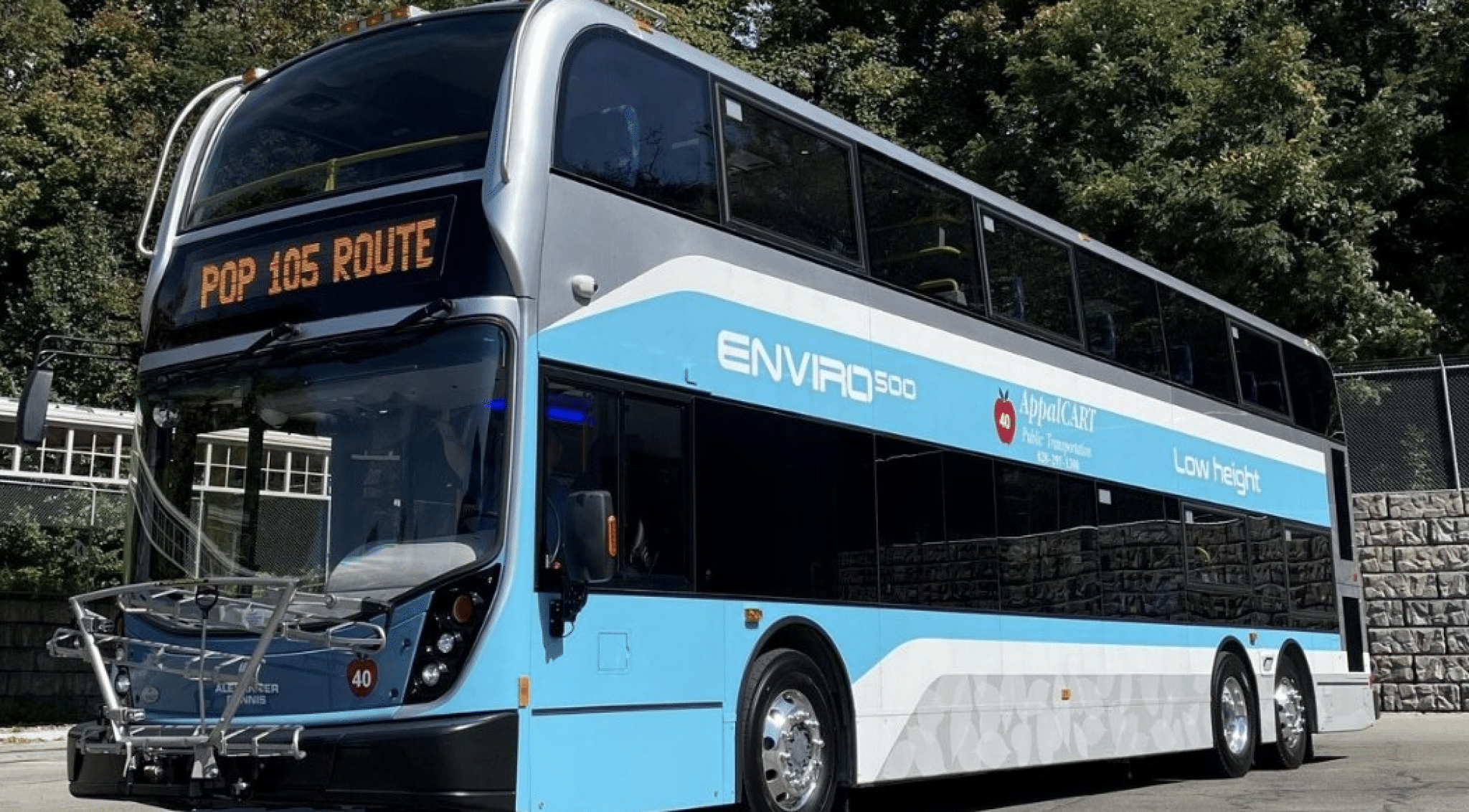 AppalCART to demo double decker bus