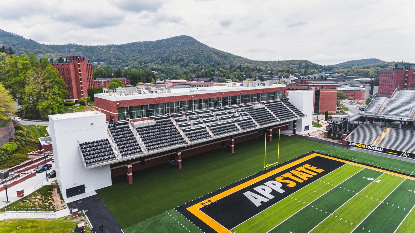 App State Launches “The Rock Garden” Premium FieldLevel Seating