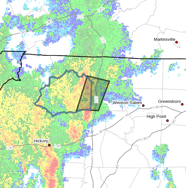 Tornado Warning for Wilkes County at 710 pm EDT, May 26th 2022 ...