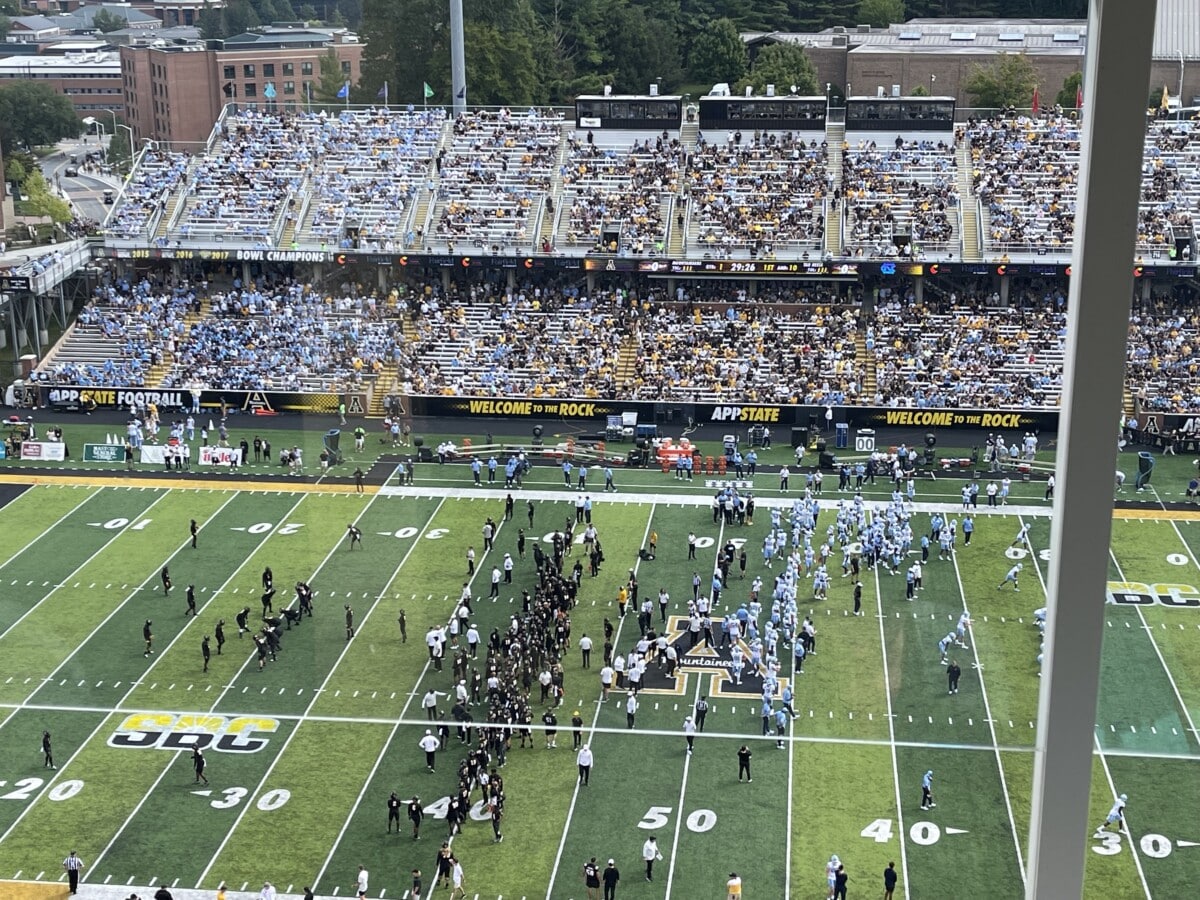 Sights & Sounds Football North Carolina vs App State