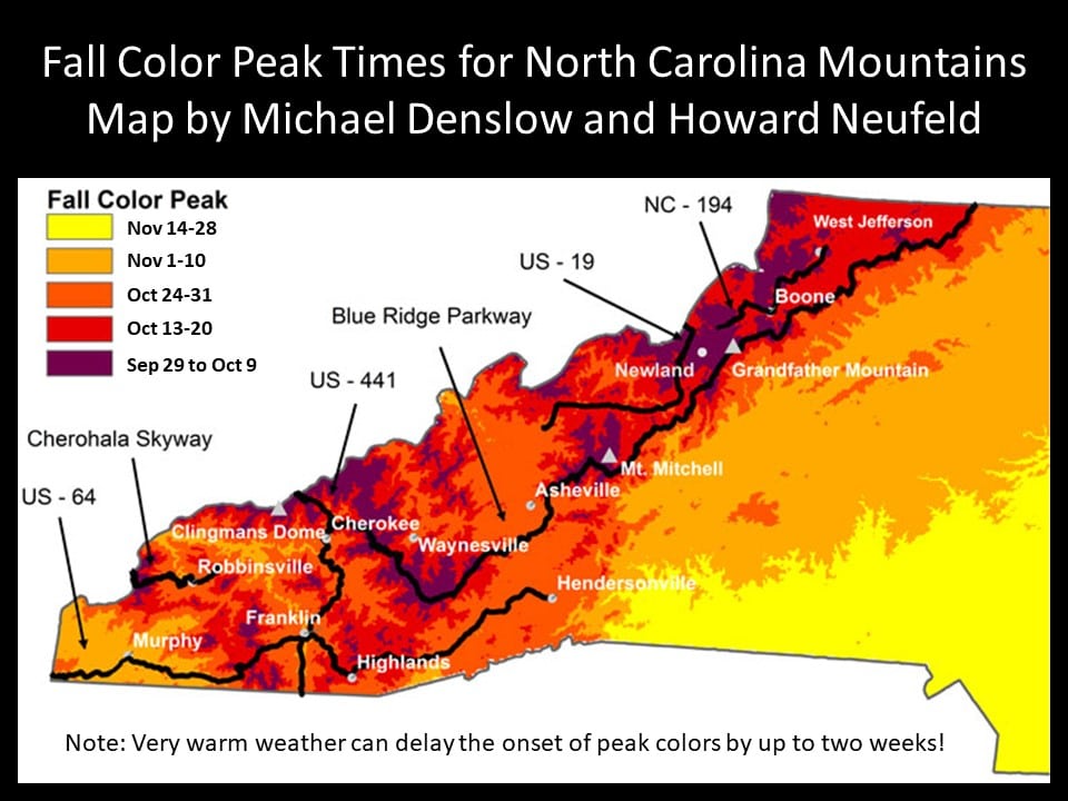 Fall Foliage 2024 Nc