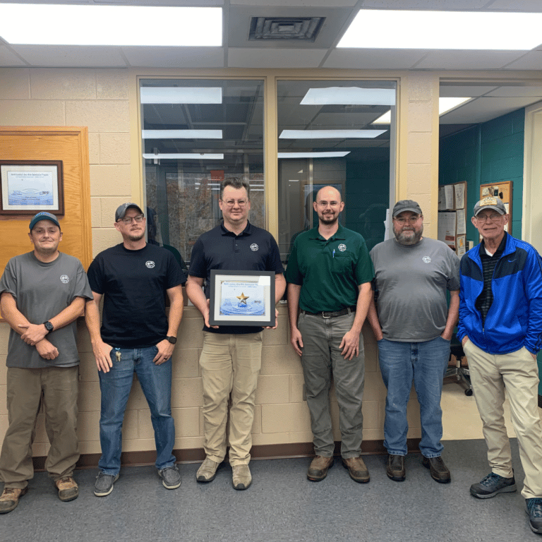 Town of Boone's Ricky L. Miller Water Treatment Plant AWOP Award