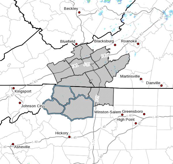 Special Weather Statement for Watauga County, NC, Ashe County, NC