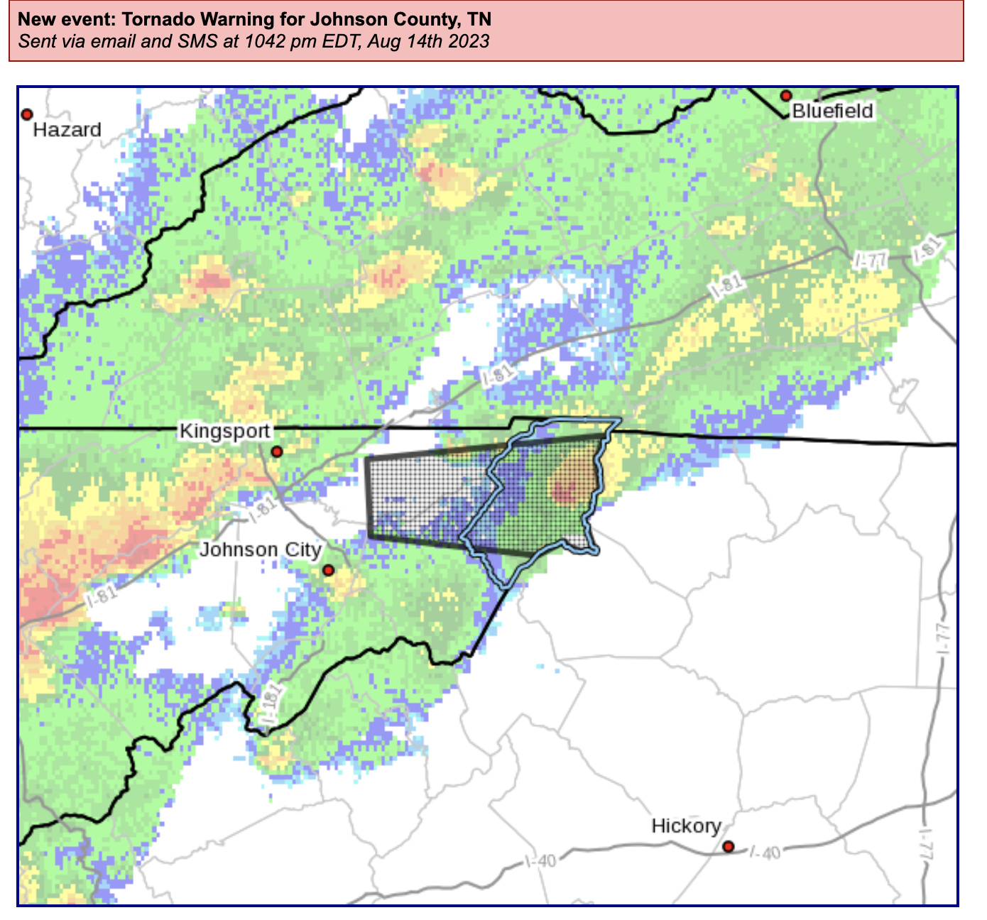 Tornado Warnings late Monday night and into overnight Tuesday ...