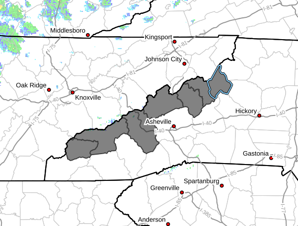 Special Weather Statement for Avery County – April 3-4, 2024
