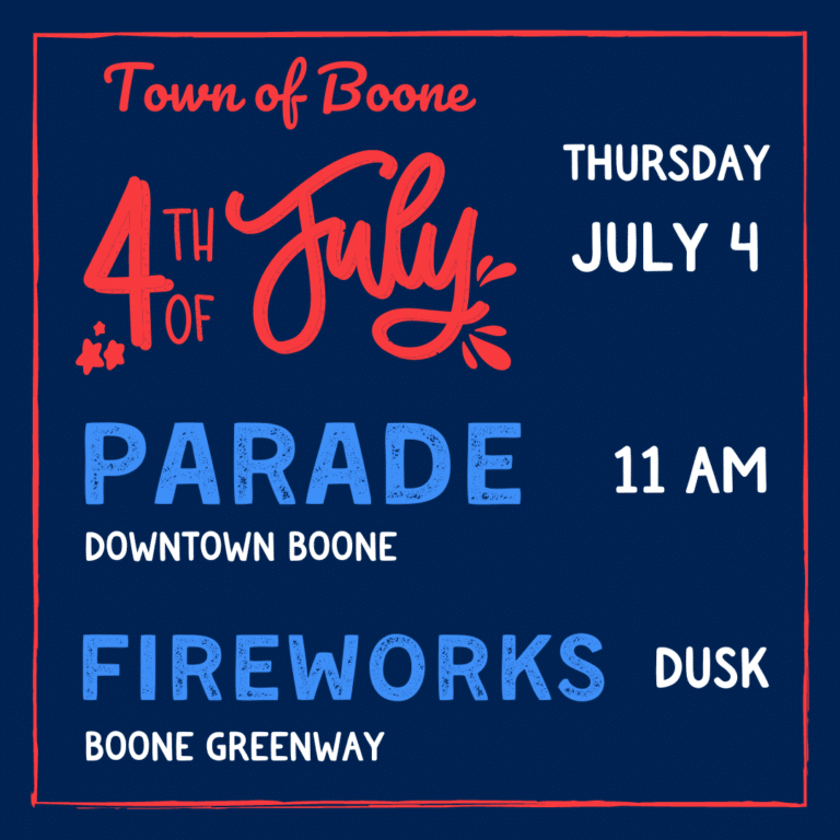 boone 4th of july