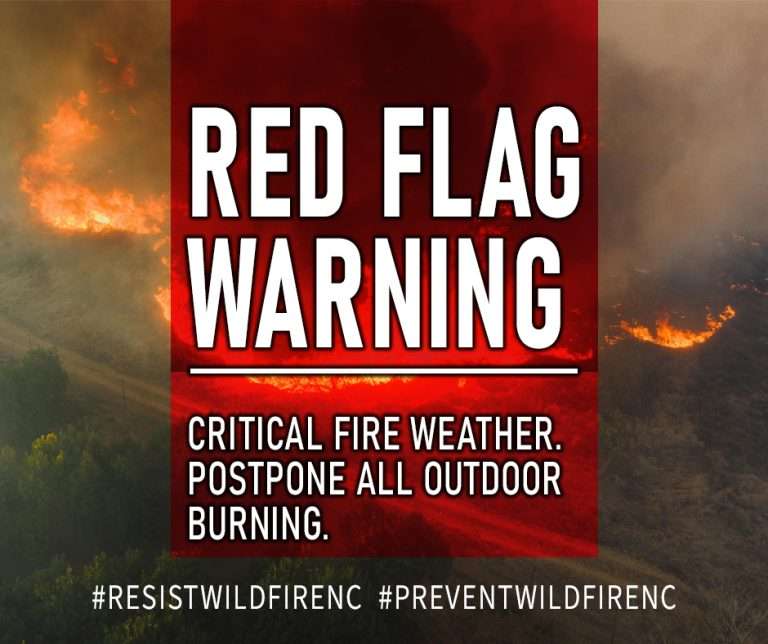 Red Flag Warning, Very High Fire Danger in Effect Across the High ...