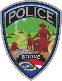 Boone Police Department patch/badge