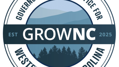 Governor's Recovery Office for Western North Carolina (GROW NC) seal
