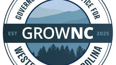 Governor's Recovery Office for Western North Carolina (GROW NC) seal