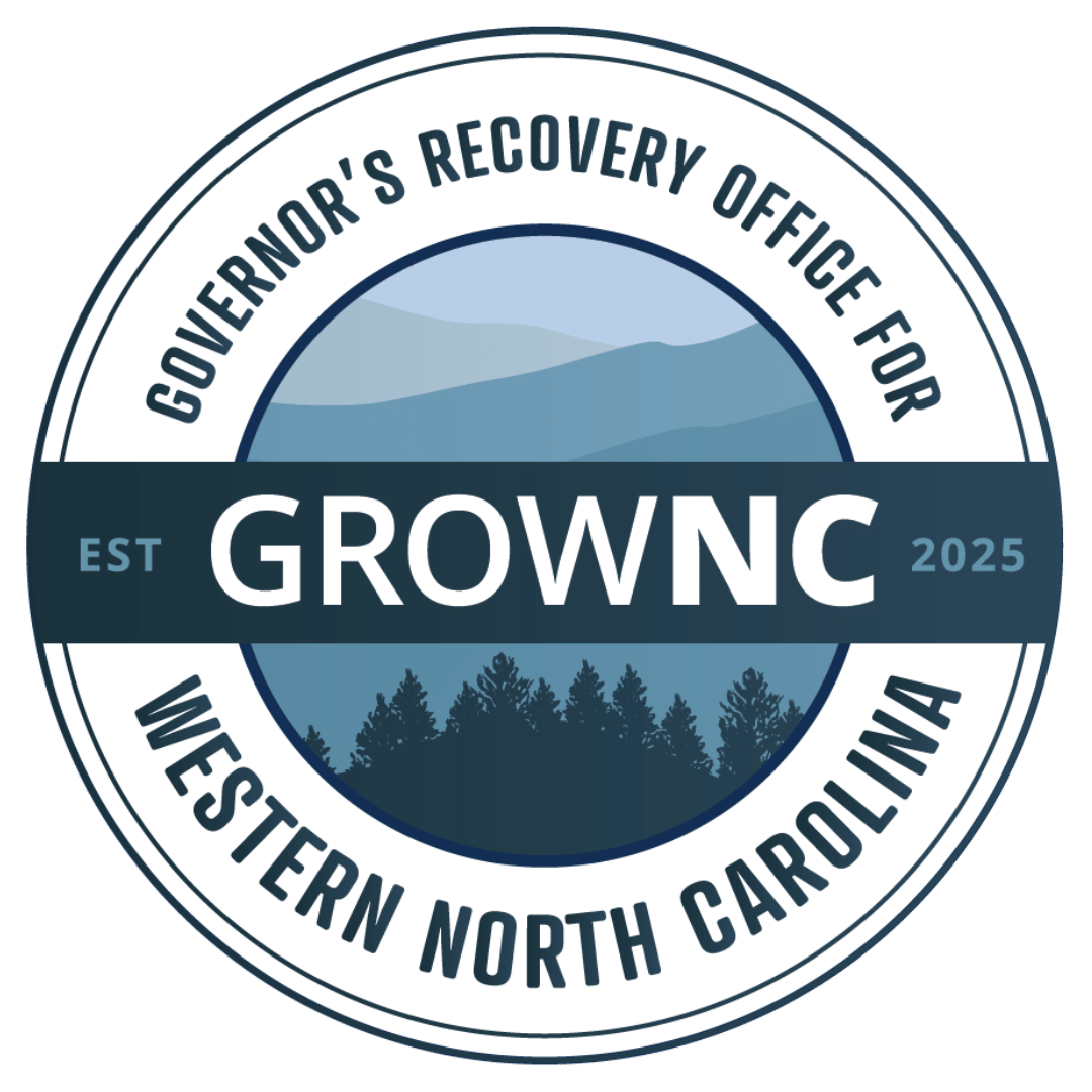 Governor's Recovery Office for Western North Carolina (GROW NC) seal