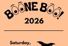Cover of the 2026 Downtown Guide to Boone BOO