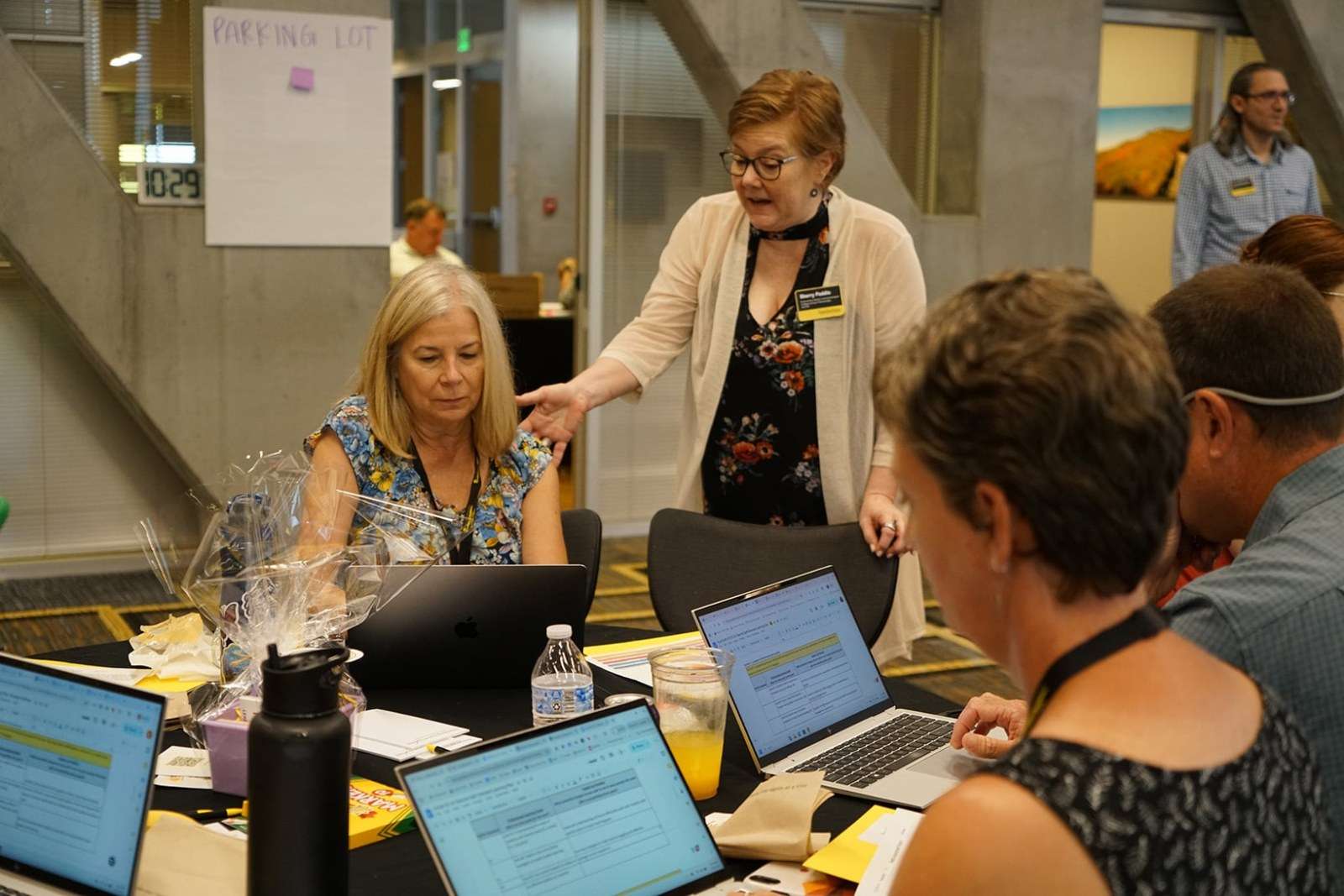 Former App State Empowering Teacher Learning navigator Sherry Paddie instructs a participant at the 2025 ETL Summer Convening