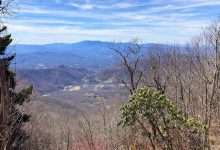 View from Feeding Ridge on the southern flank of the Roan Massif