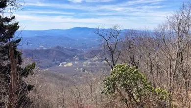 View from Feeding Ridge on the southern flank of the Roan Massif